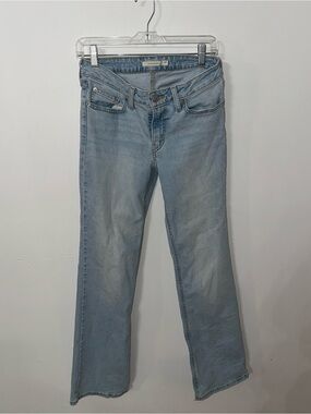 Levi's Light Wash superlow boot Jeans